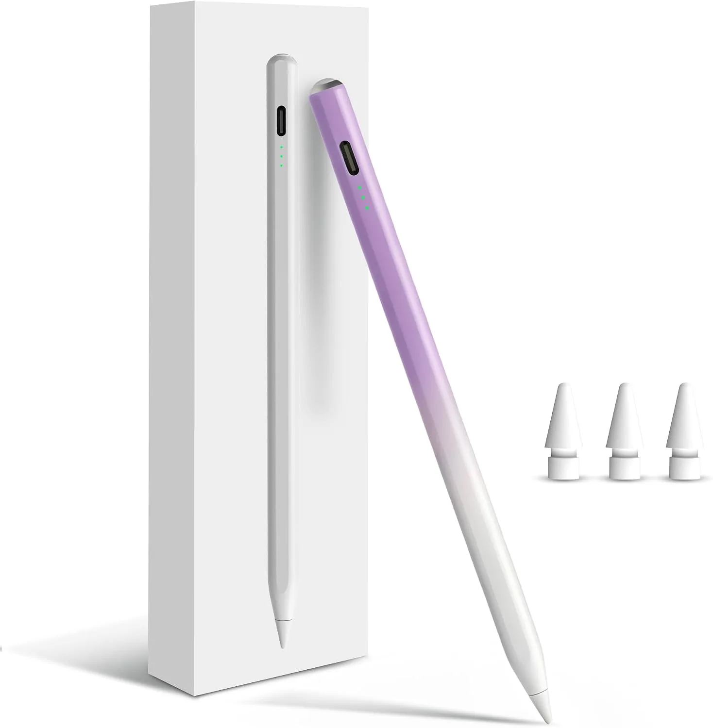 Penlike Pencil for Apple iPad 2026-2018, Fast Charge Stylus Pen for iPad