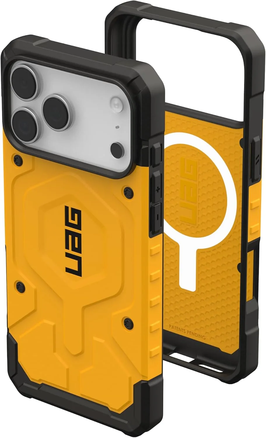 Carcasa Urban Armor Gear Pathfinder para iPhone 15 Pro Max Amarillo Heritage