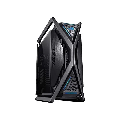 ASUS ROG Hyperion GR701 EATX Gaming Case, High Airflow Design, Tool-Free Side Panels, Pre-Installed 4x140mm Fans, Supports 420mm Radiators, Built-in GPU Holder, Front USB Type-C, 2 Year Warranty