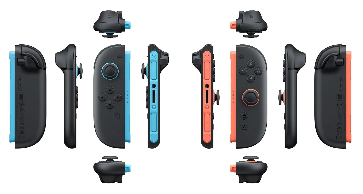 Nintendo Joy-Con 2 (L)/(R) Light Blue/Light Red