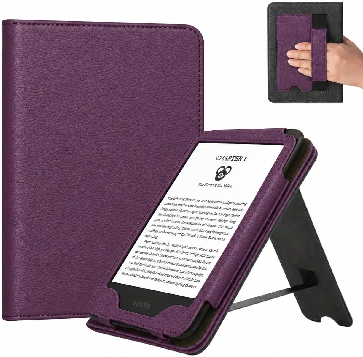 CoBak 6 Inch Case with Stand, not for iPad(A0J28), English Violet