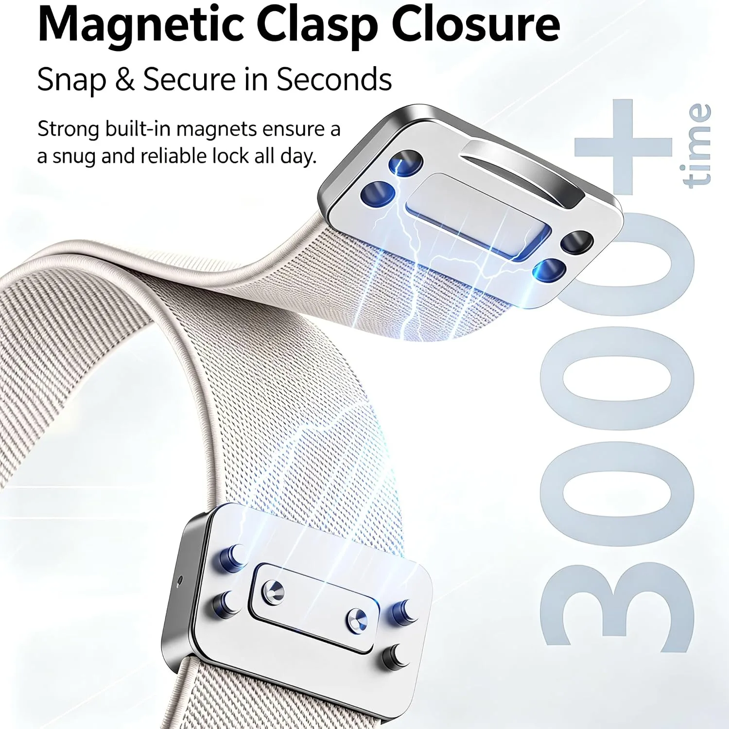 Magnetic Sport Nylon Band Compatible with Google Fitbit Air Active Band