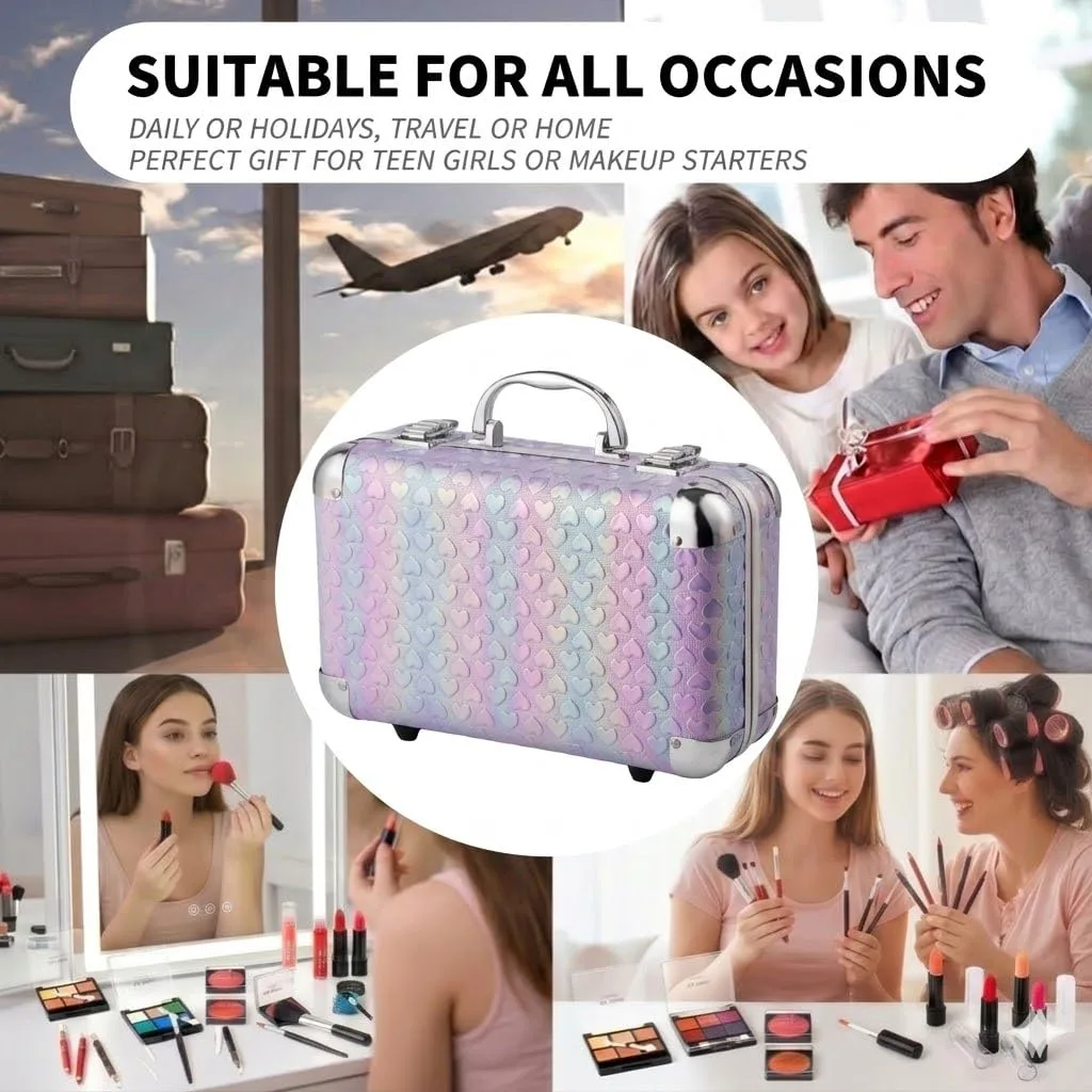 Hot Sugar All In One Makeup Set for Teenager Girls (Purple Heart)