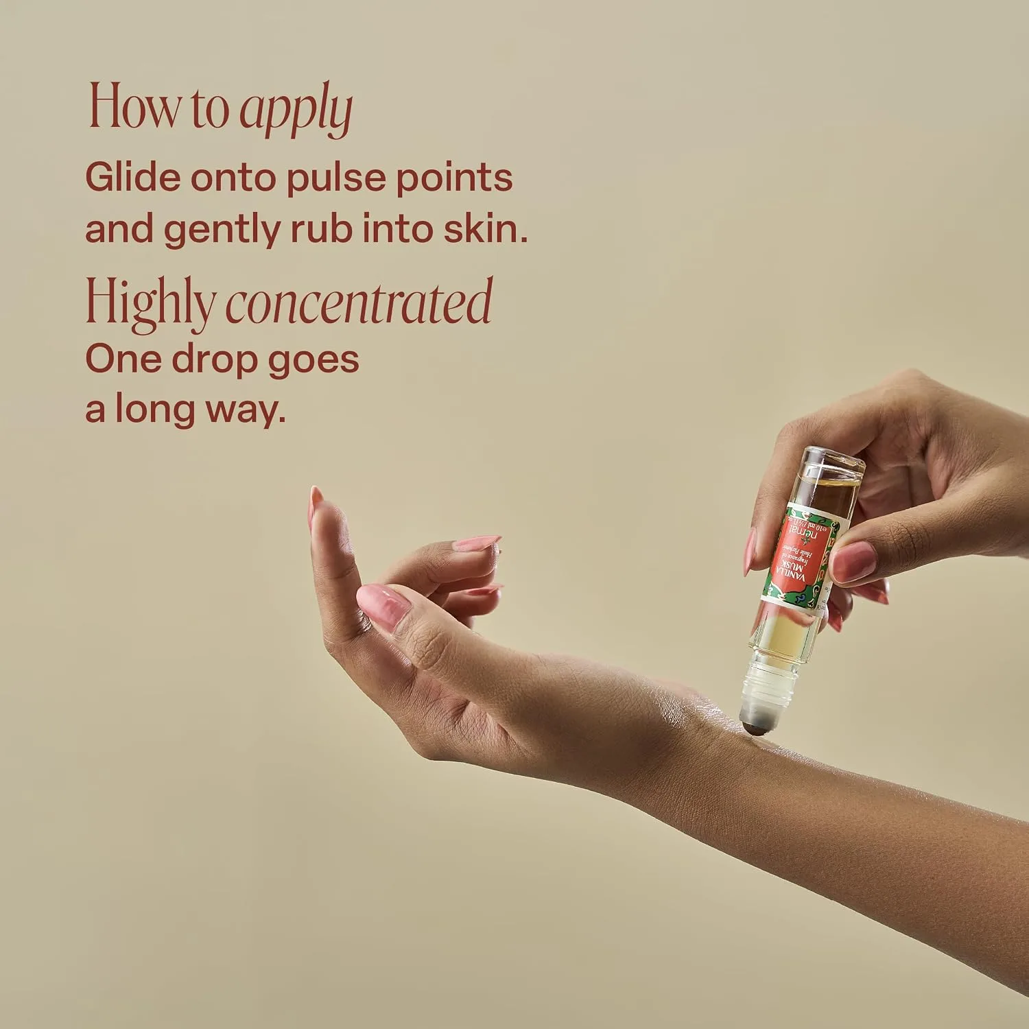 Nemat Vanilla Musk Perfume Oil Roll-On, 10 ml