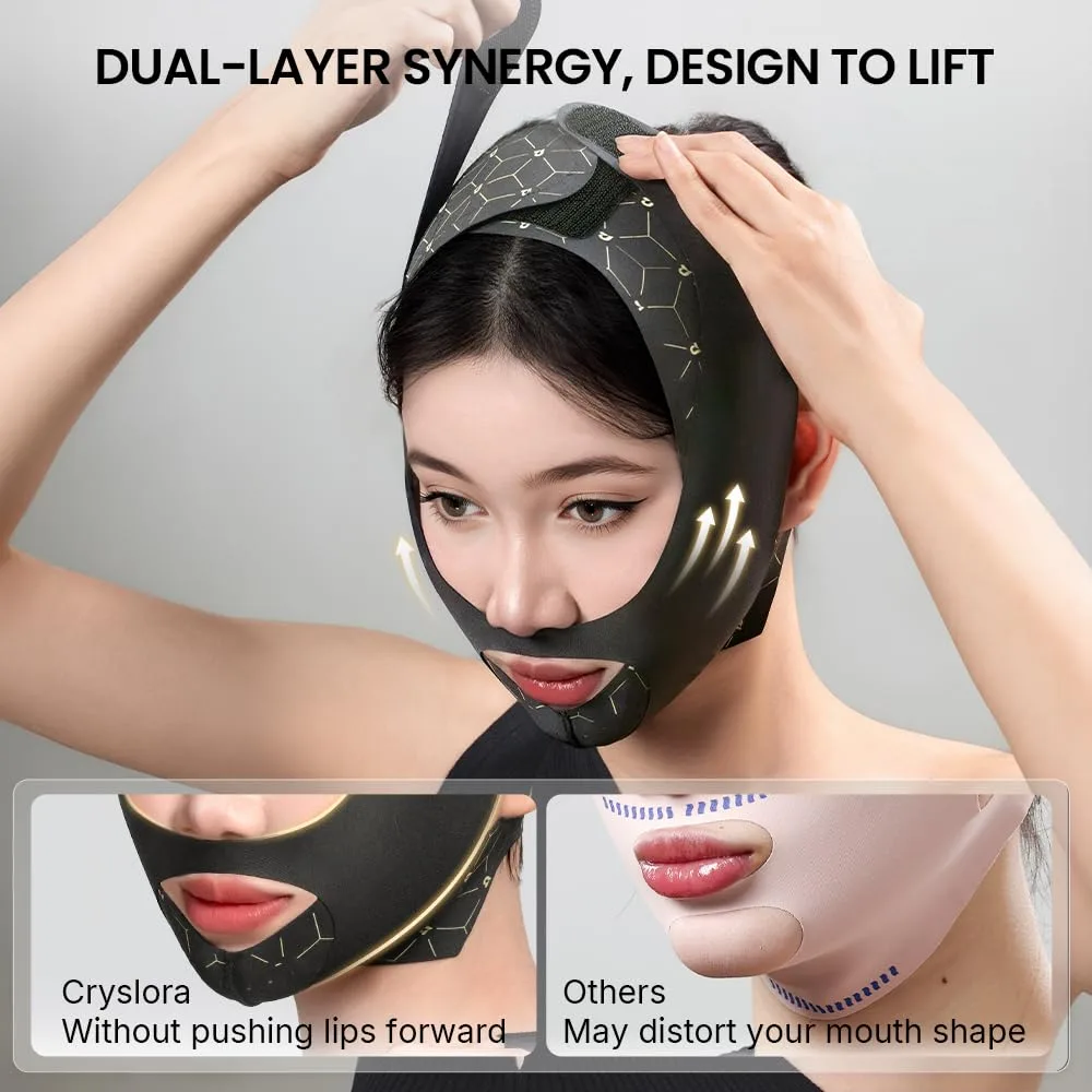 Double Chin Reducer, Face Lifting Tapes, Jawline Shaper Chin Strap