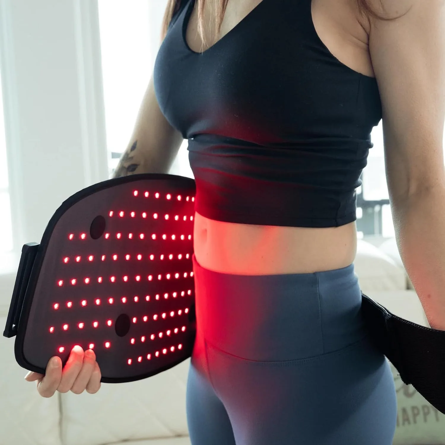 Fringe Red Light Therapy Abdominal Belt, 660, 850 & 1050nm, 405 LED