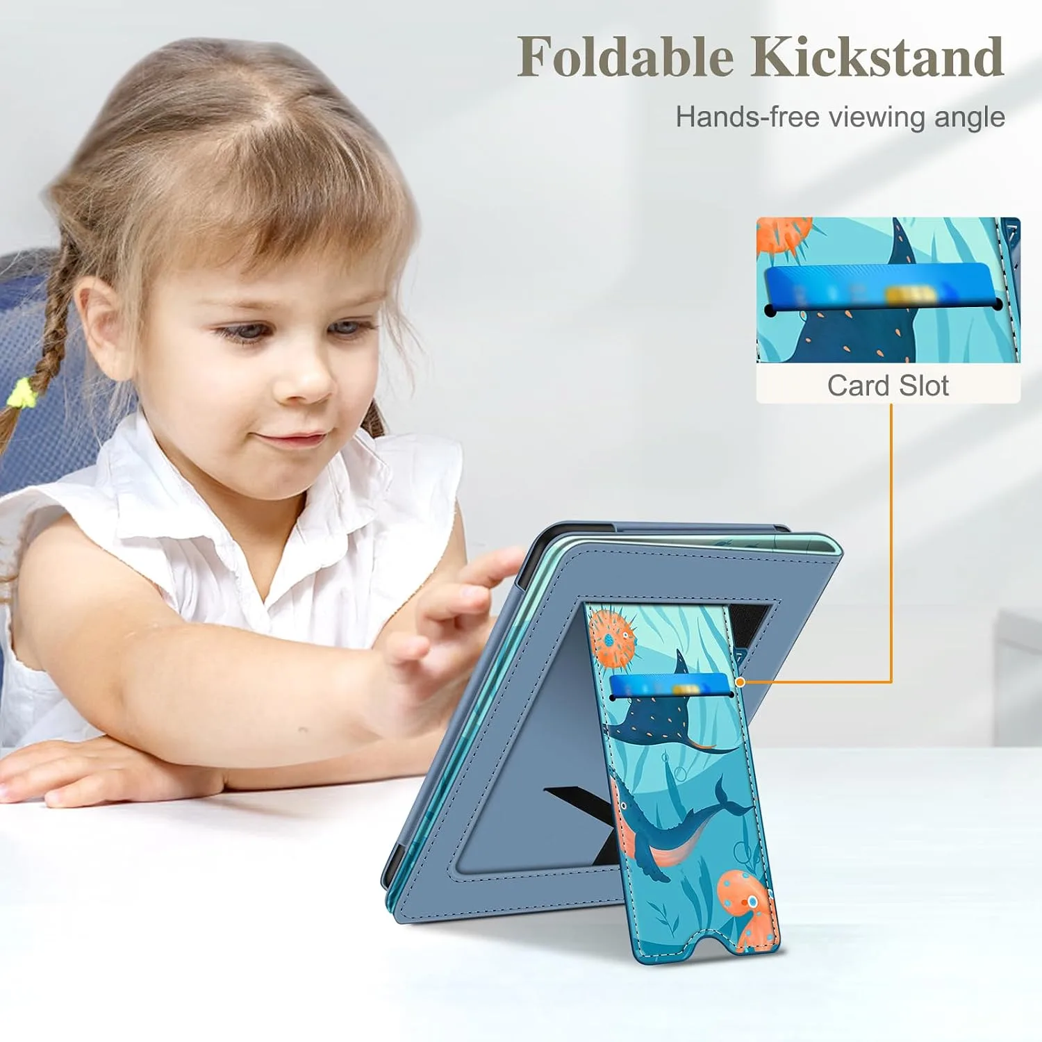 Fintie Case for 7"/6.8" Kindle Paperwhite 12th/11th Gen & Kindle Colorsoft
