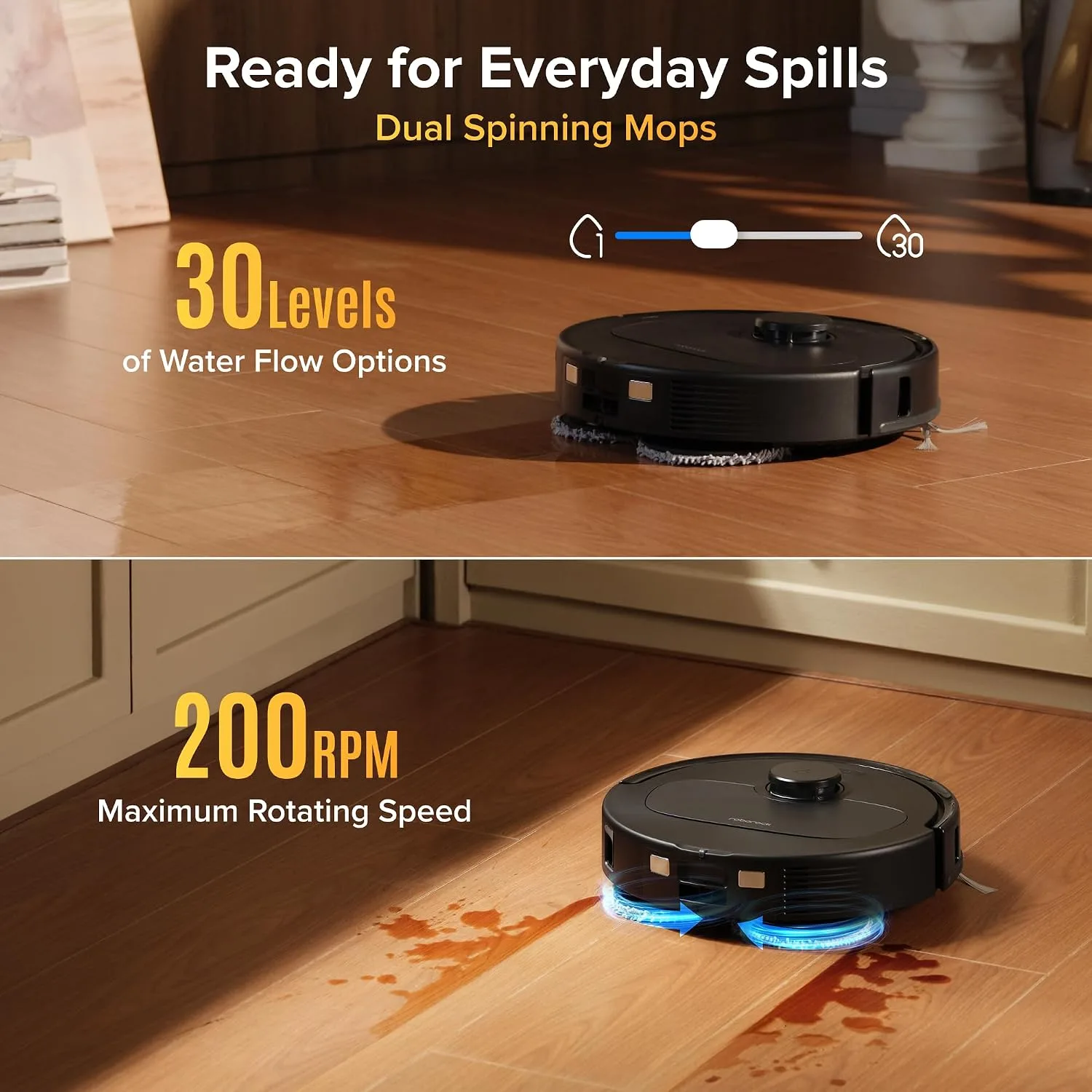 roborock 2026 New Qrevo S Pro Robot Vacuum and Mop, 18,500Pa Suction