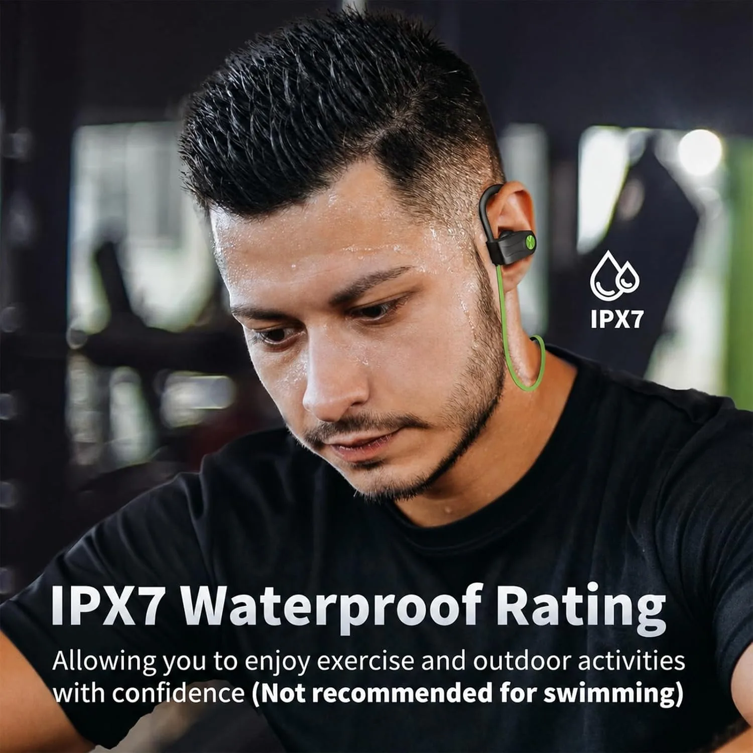 JOYWISE Bluetooth Headphones, Wireless Earbuds with 16 Hrs Playtime for Gym