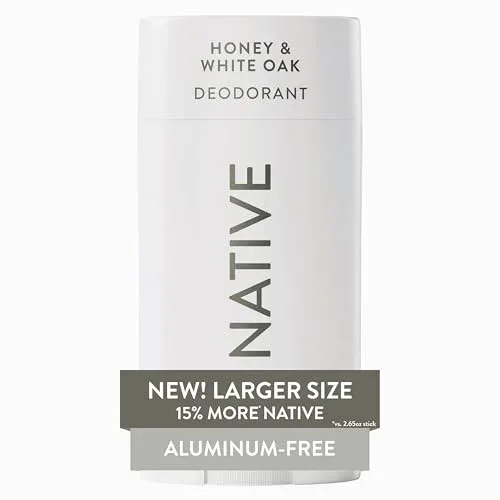 Desodorante Native sin aluminio Honey & White Oak 3.1 oz