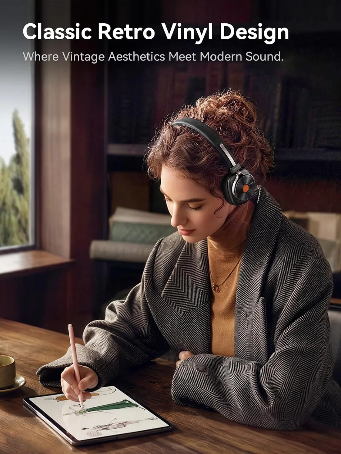 1MORE Classic HQ36 Wireless on-Ear Headphones, Hi-res Audio, Spatial Audio