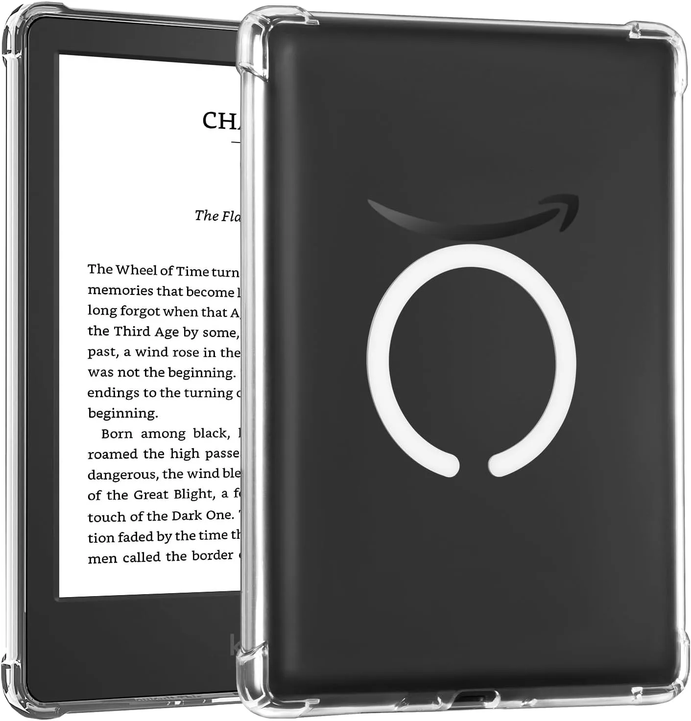 Estuche transparente magnético CoBak para Kindle 6 pulgadas 2024 y 2022