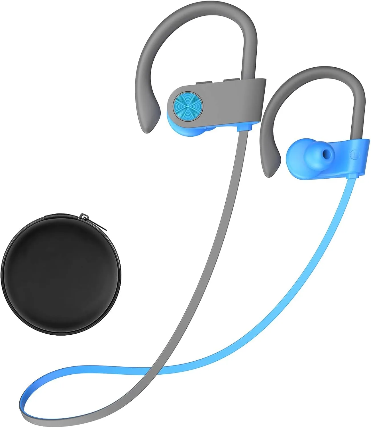 Bluetooth 5.3 Headphones, Wireless Sports In-Ear Earbuds IPX7 Waterproof