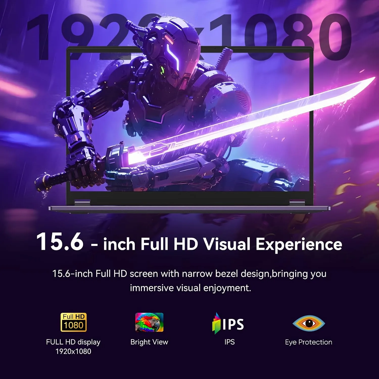 15.6" 2-in-1 Laptop/Tablet, 360° Flip FHD Touchscreen, Intel Core m3-8100Y up to 3.4GHz, 20GB RAM 512GB SSD, Win11, Deep Purple for Student Note-Taking, Design, Entertainment