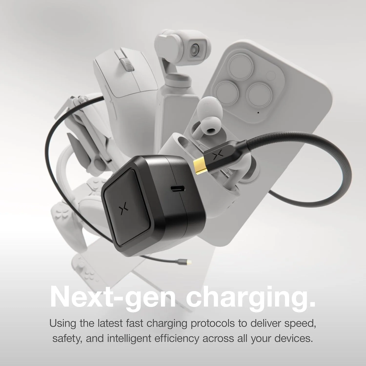 NOCO XGrid X30 30W USB-C GaN Wall Charger Block with Power Delivery