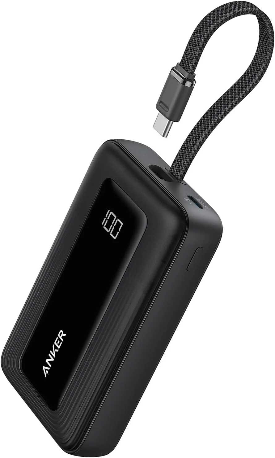 Anker Power Bank,10,000mAh 30W with USB-C Travel Essential Portable Charger