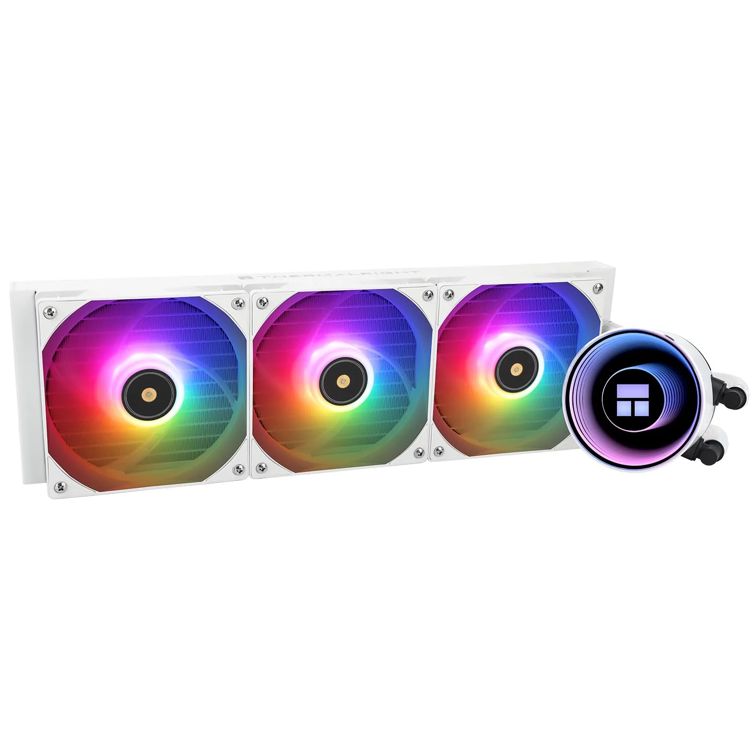 Thermalright Frozen Notte 360 White ARGB V2 Water Cooling CPU Cooler, 360 Specification CPU Liquid Cooler,3 PWM Fans, for AM4/AM5,Intel lga1700/1851/115x