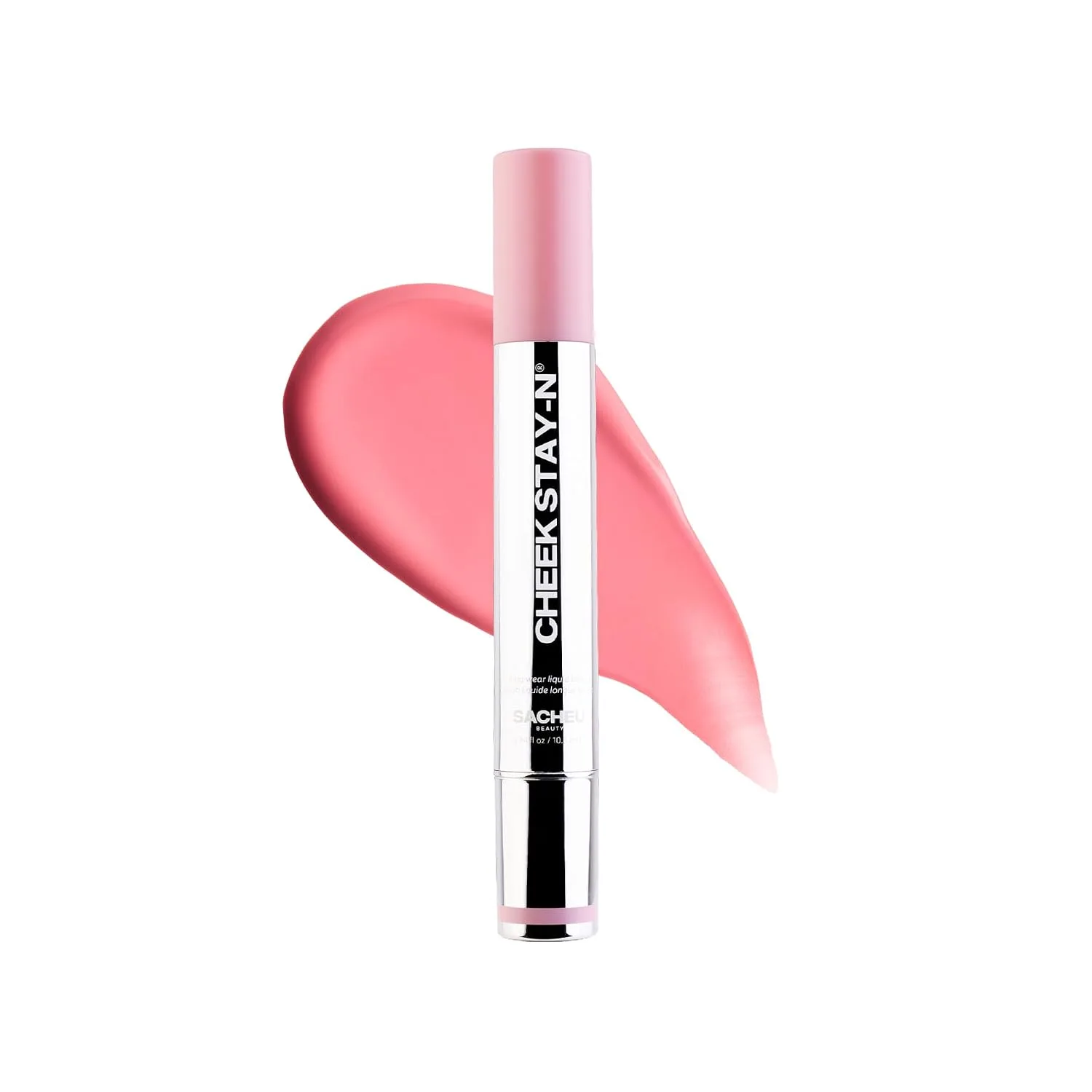 Sacheu Cheek STAY-N Liquid Blush, Dewy Finish, I'm Cute