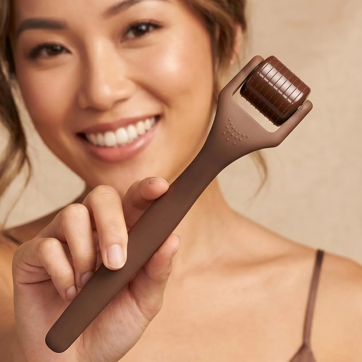 ROSELYNBOUTIQUE Derma Roller - Brown Design 0.25mm 192 Individual