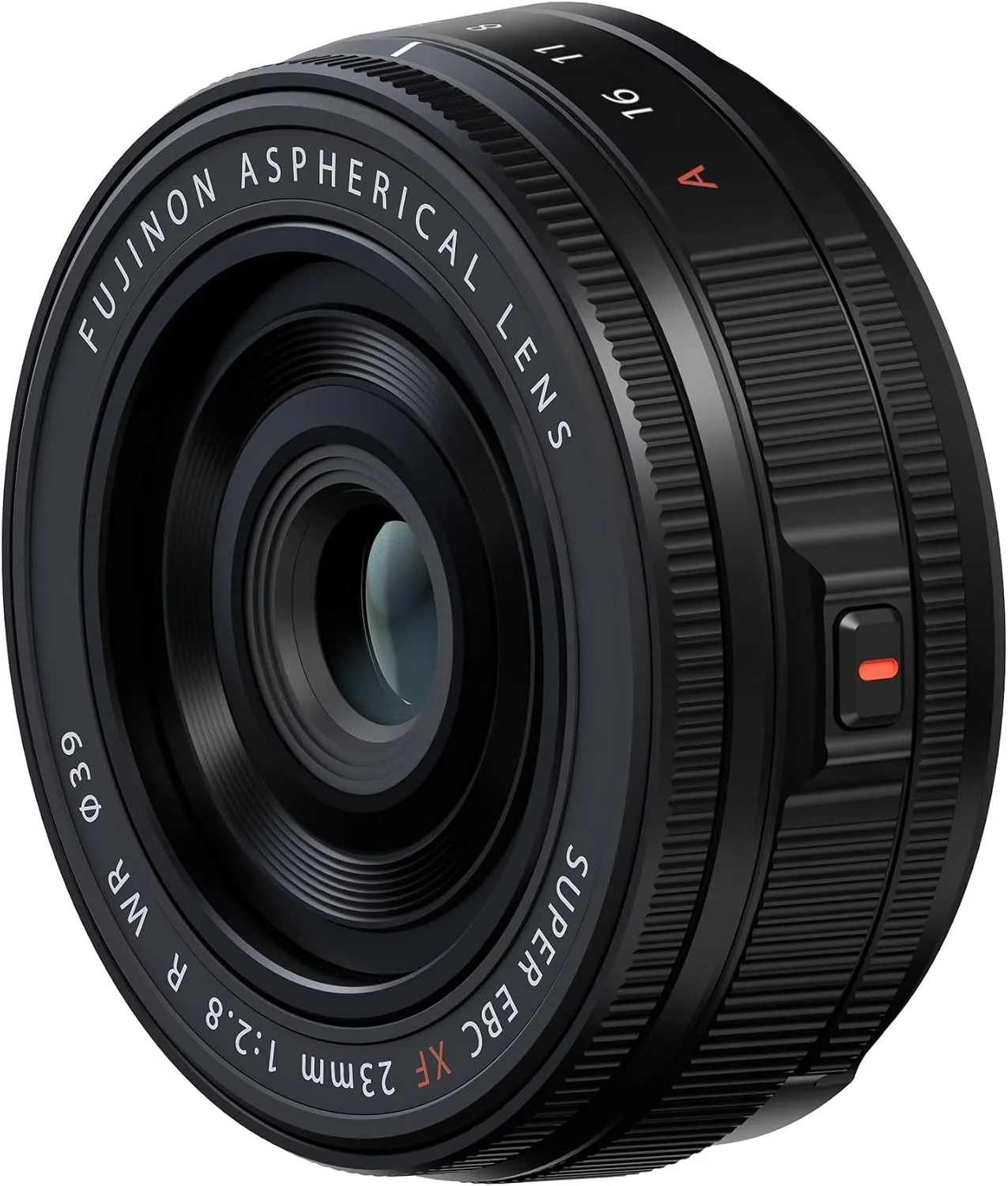 FUJIFILM FUJINON XF23mmF2.8 R WR Lens, Black