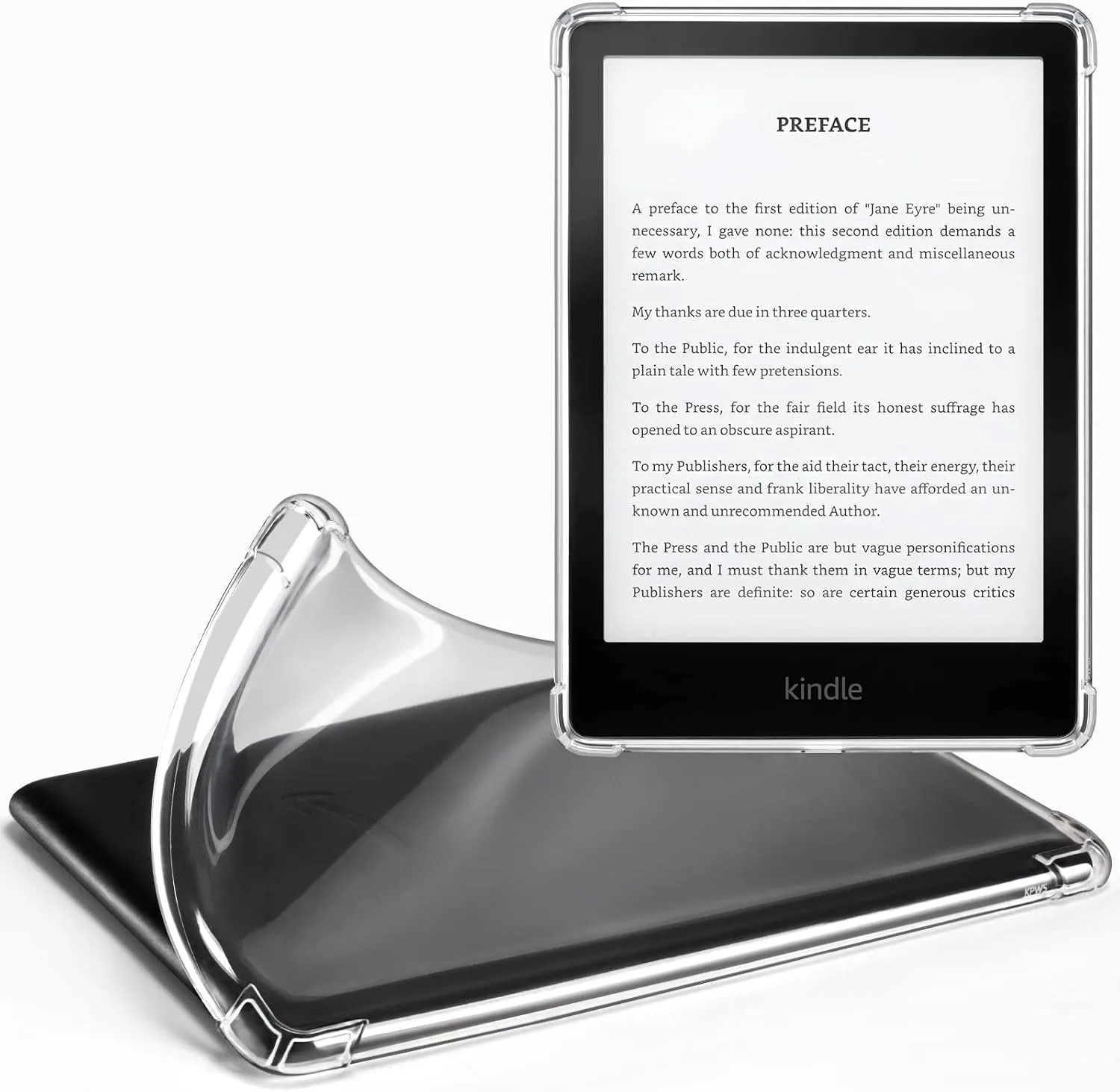 CoBak Clear Case for 6.8” Kindle Paperwhite 11th 2021 & Signature Edition