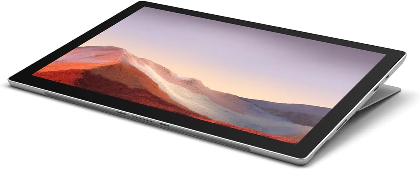 Microsoft Surface Pro 7 12.3in Intel Core i5 10th Gen 8GB RAM 128GB SSD Platinum (Renewed)