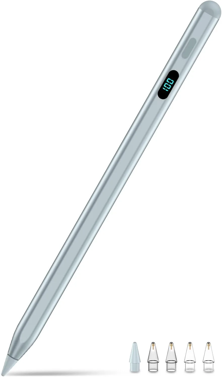 Stylus Pencil for iPad 2026-2018,Magnetic&Palm Rejection&Fast Charge-Blue