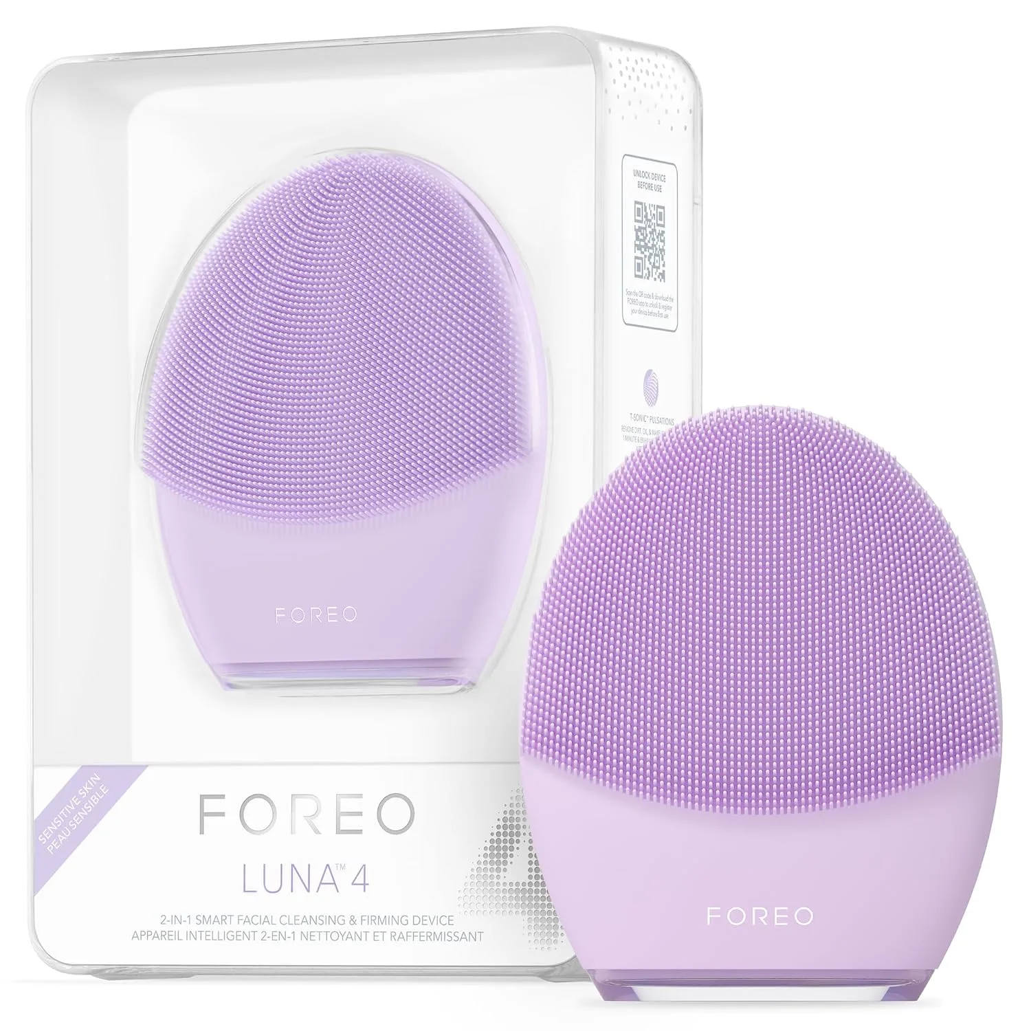 FOREO Luna 4 Facial Cleansing Brush - Firming Face Massager