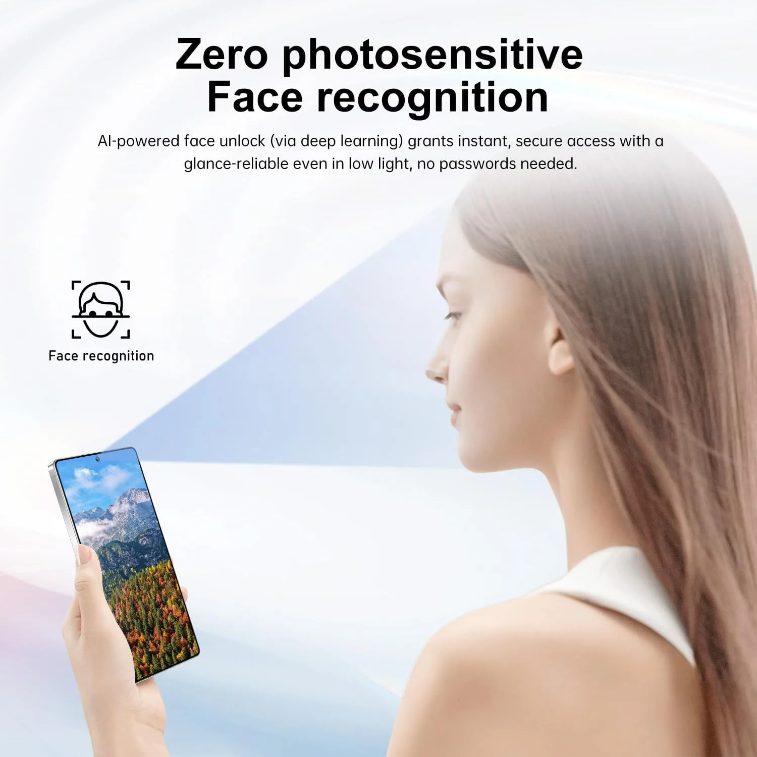 Huness S26 Ultra Unlocked Phone,Built in Pen The Phone,Cell Phone Battery 7000mAh 6.99" HD Screen,Android 15 16+512GB Smartphone,Dual SIM/5G/Face ID/Fingerprint Lock/GPS (Silver Blue)