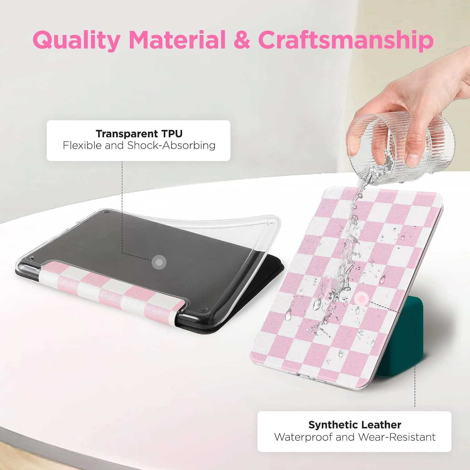 Clear Case for 7'' Kindle Paperwhite 12th Gen 2024 & Colorsoft