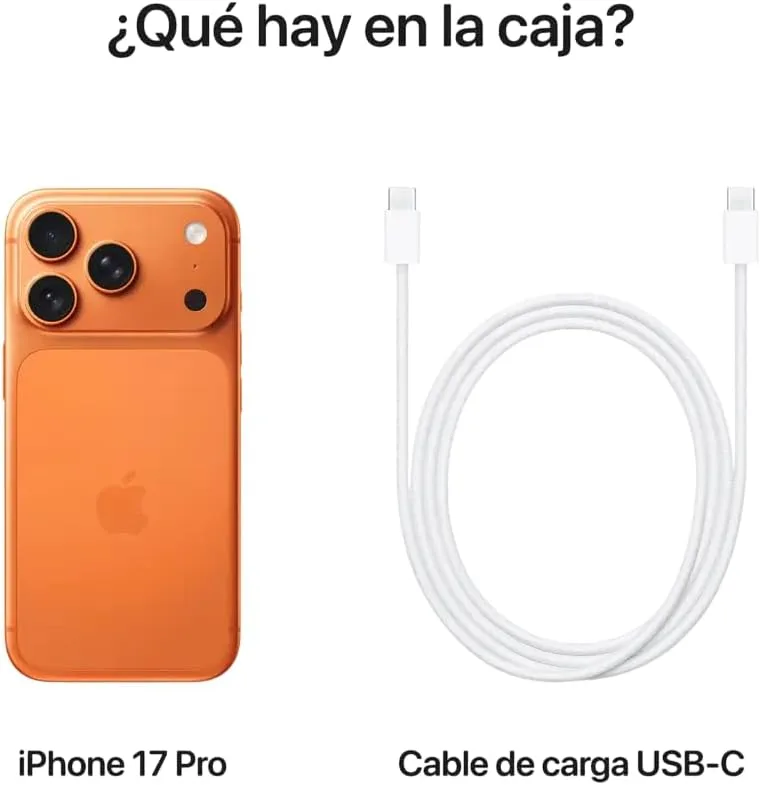 Apple iPhone 17 Pro Max, US Version, 512GB, eSIM, Cosmic Orange for AT&T (Renewed)