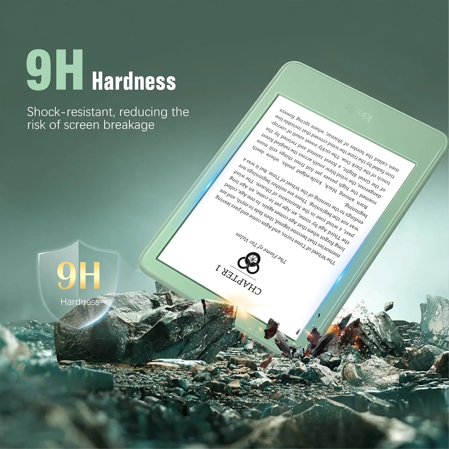 MoKo 3 Pack Tempered Glass for 6 Inch Kobo Clara BW & Clara Color 2024