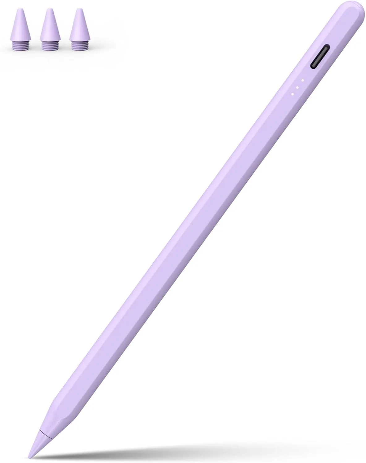 Lápiz Stylus Digiroot para iPad carga rápida 13 min morado