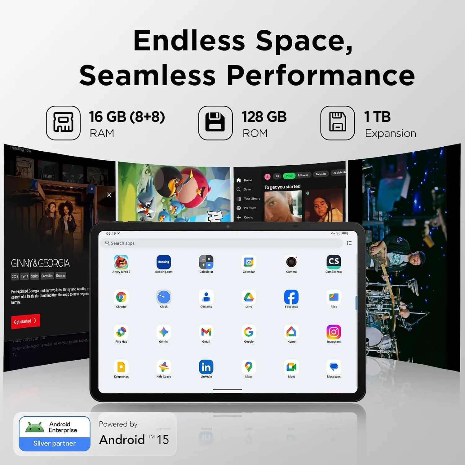 TCL NXTPAPER 11 Gen 2 Android Tablet, 11" Dispaly, 8+128GB