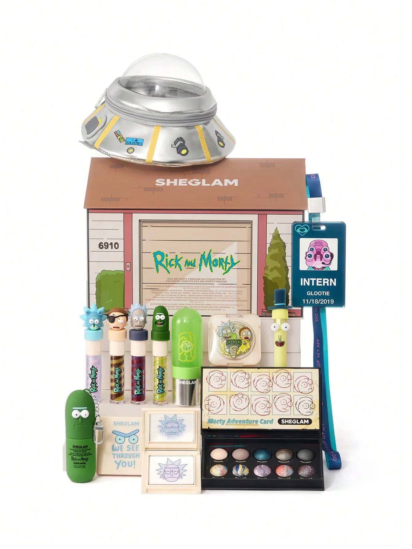 sheglam Rick and Morty X SHEGLAM Set de Colección Completa Marca de Belleza Cosmética Maquillaje para Mujeres y Niñas