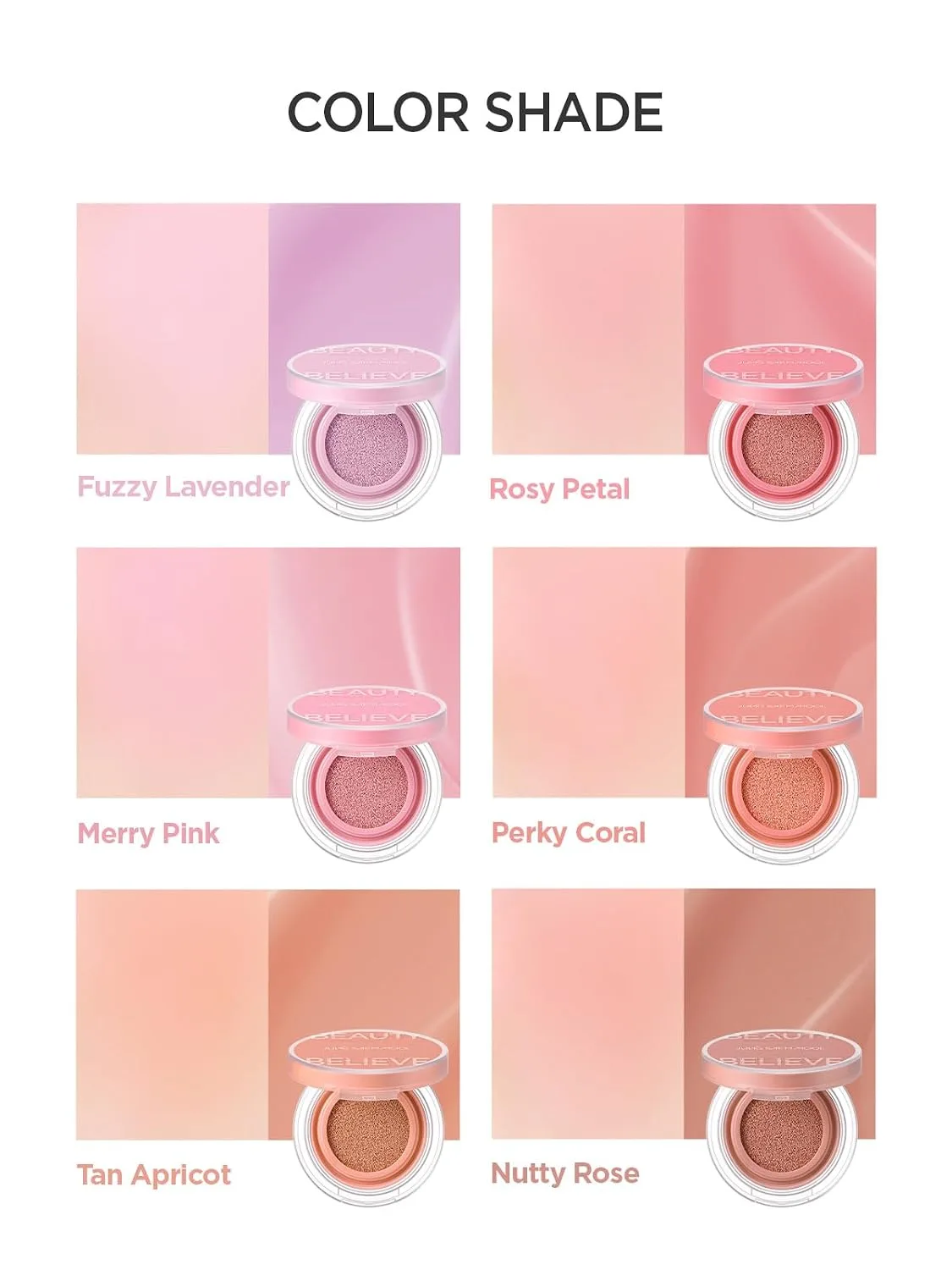 JUNG SAEM MOOL Artist Cushion Blush Blur | Merry Pink