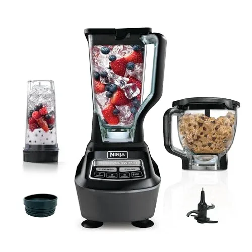 Procesadora de alimentos Ninja Mega Kitchen System BL770AMZ 1500W 72oz Negra