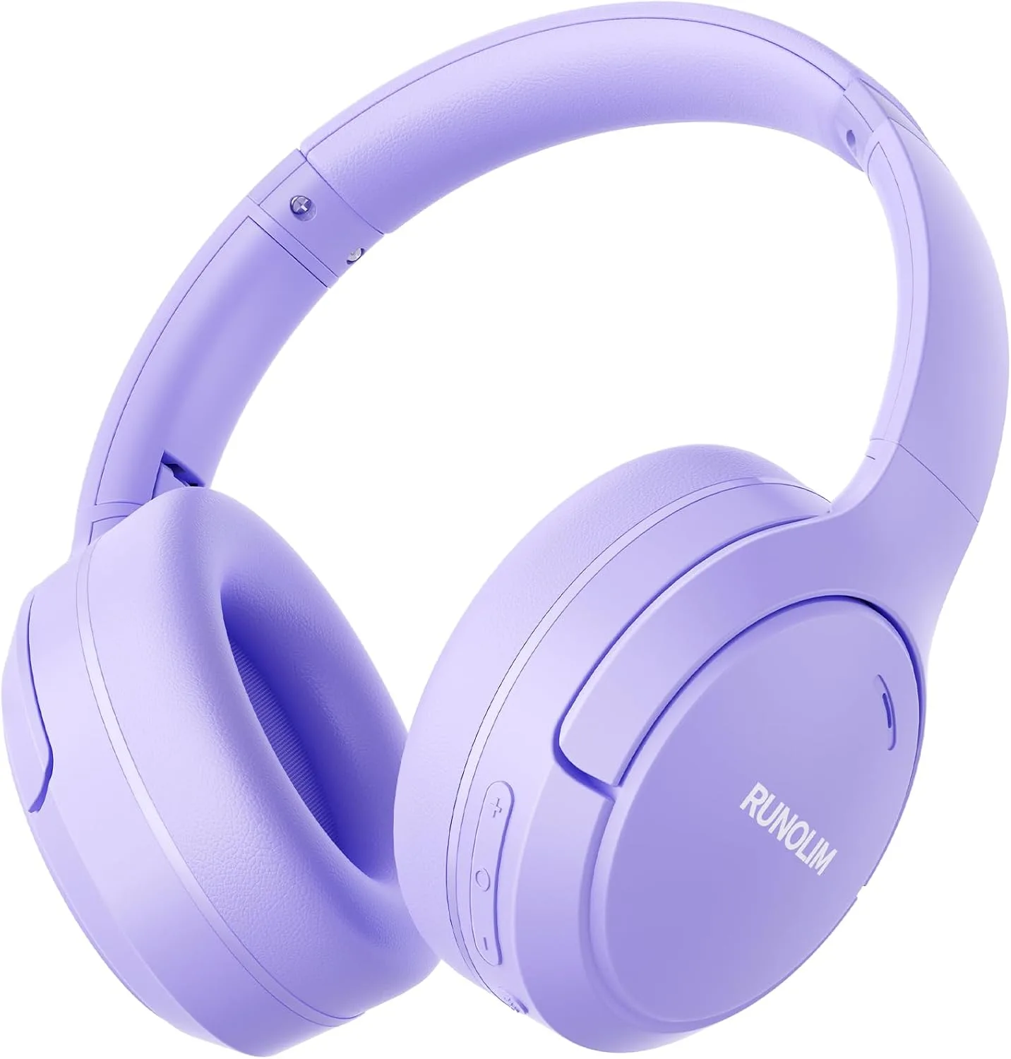 RUNOLIM Active Noise Cancelling Headphones, Wireless Bluetooth Over Ear