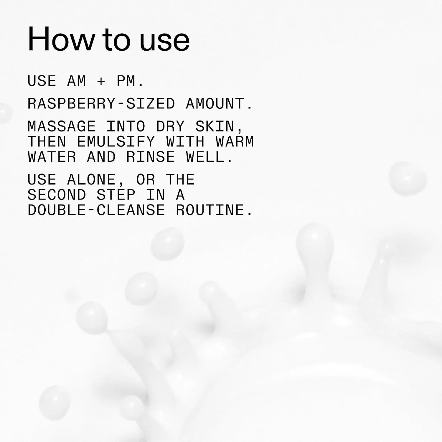 The INKEY List Hydrating Cream-to-Milk Cleanser 1.69 fl oz