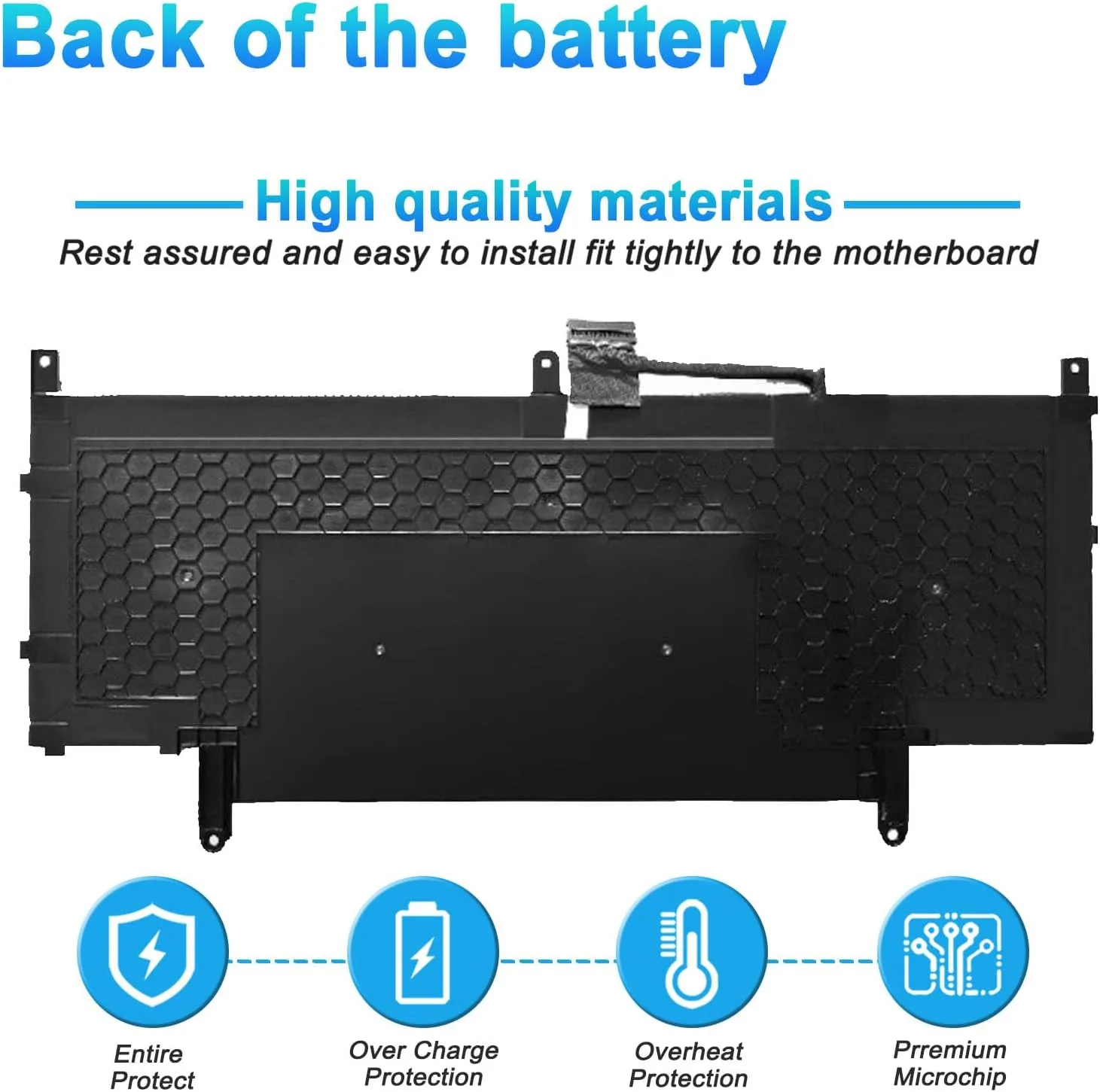 N7HT0 Laptop Battery for Dell Latitude 9510 9520/9520 2-in-1