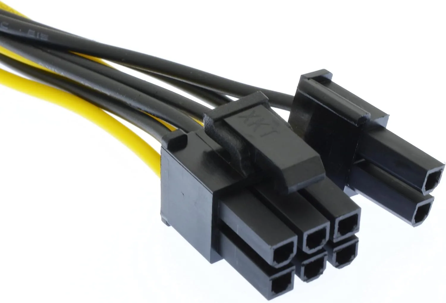 4 Pin Molex to 8 Pin (6+2Pin) Video Card GPU Power Supply Cable 8.6inch