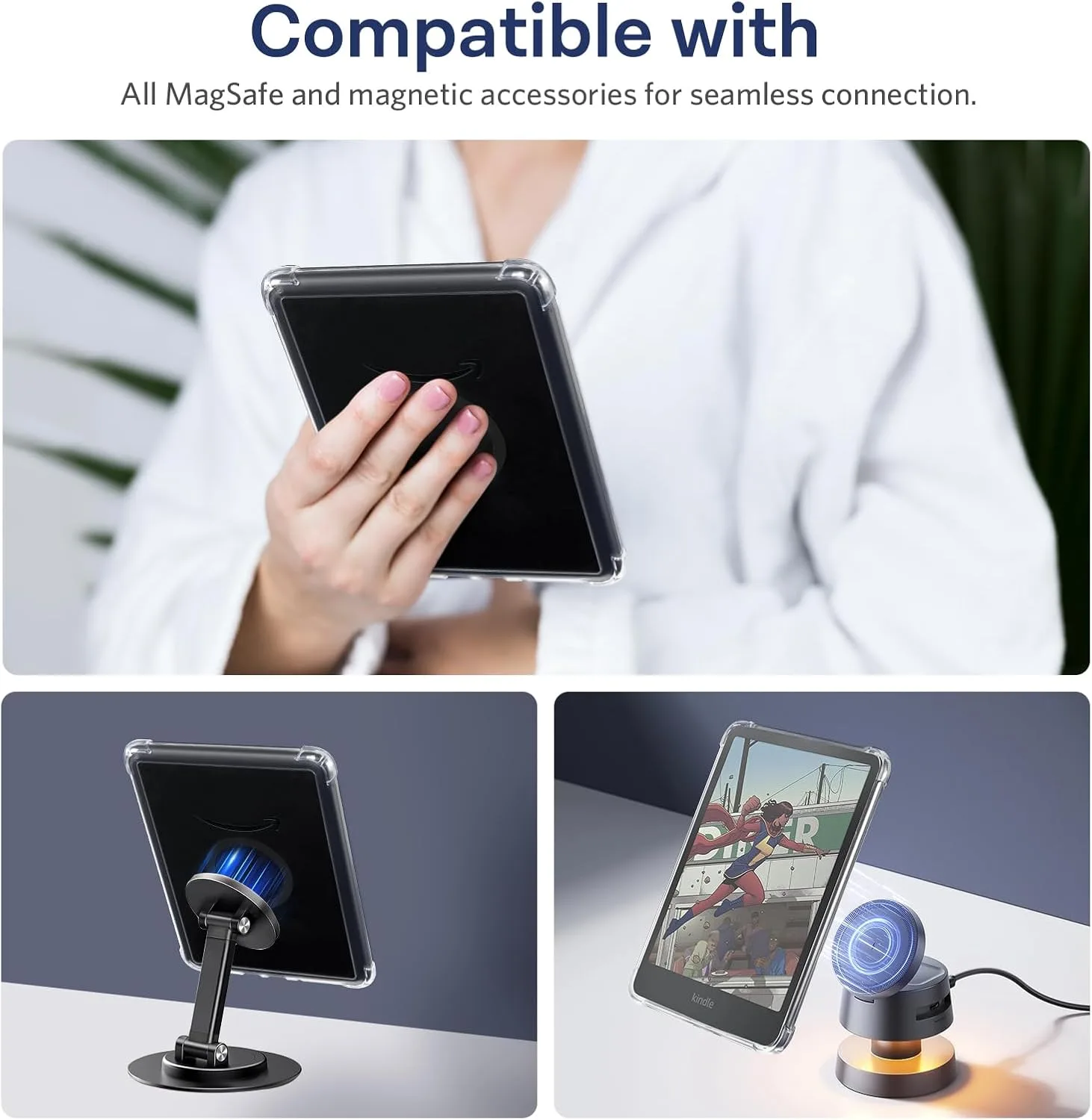 iDLEHANDS 7" Clear Case,not for iPad(A260722)