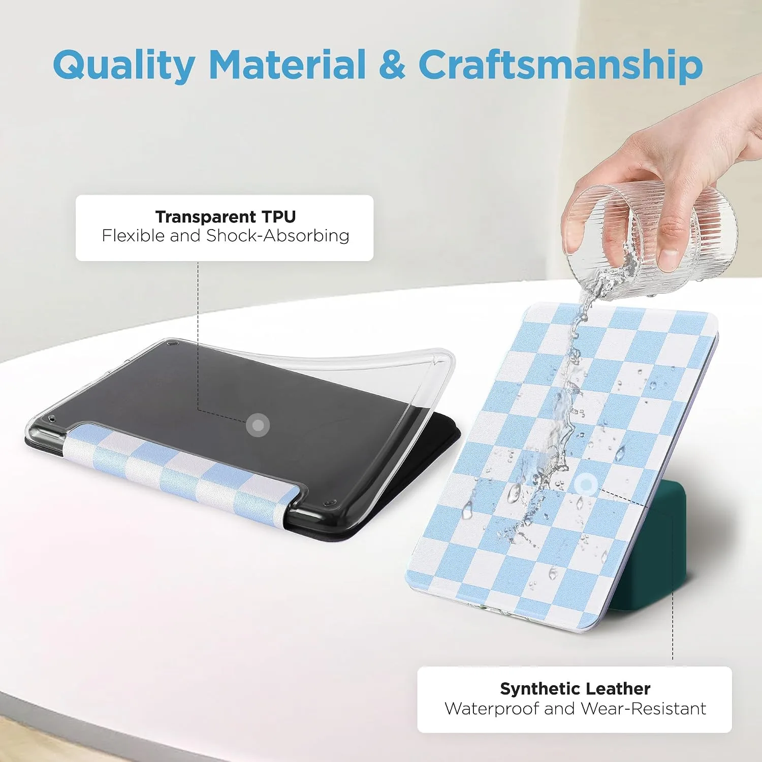 Clear Case for 7'' Kindle Paperwhite 12th Gen 2024 & Colorsoft