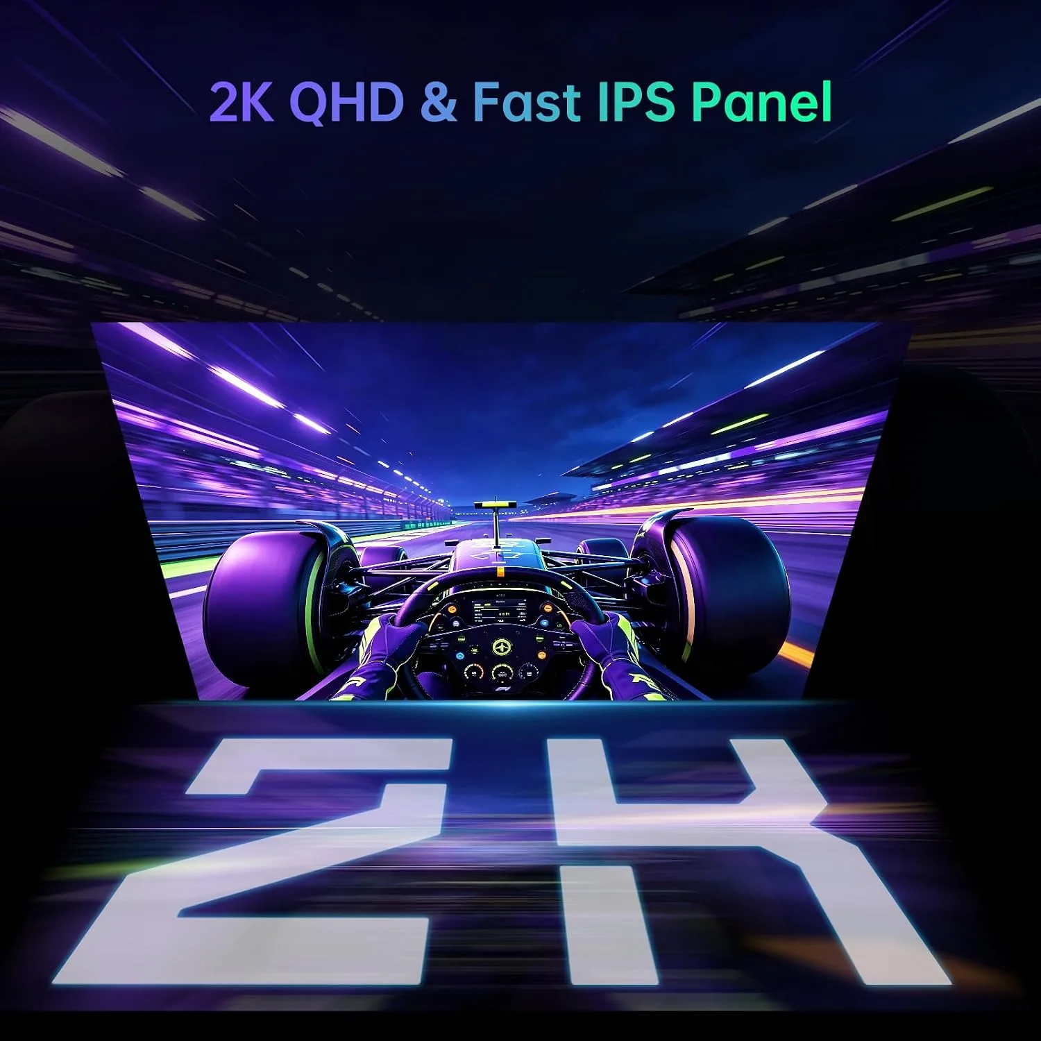 KTC QHD Mini LED Gaming Monitor, 24.5 Inch 260Hz 2K Vertical Monitor 25M5