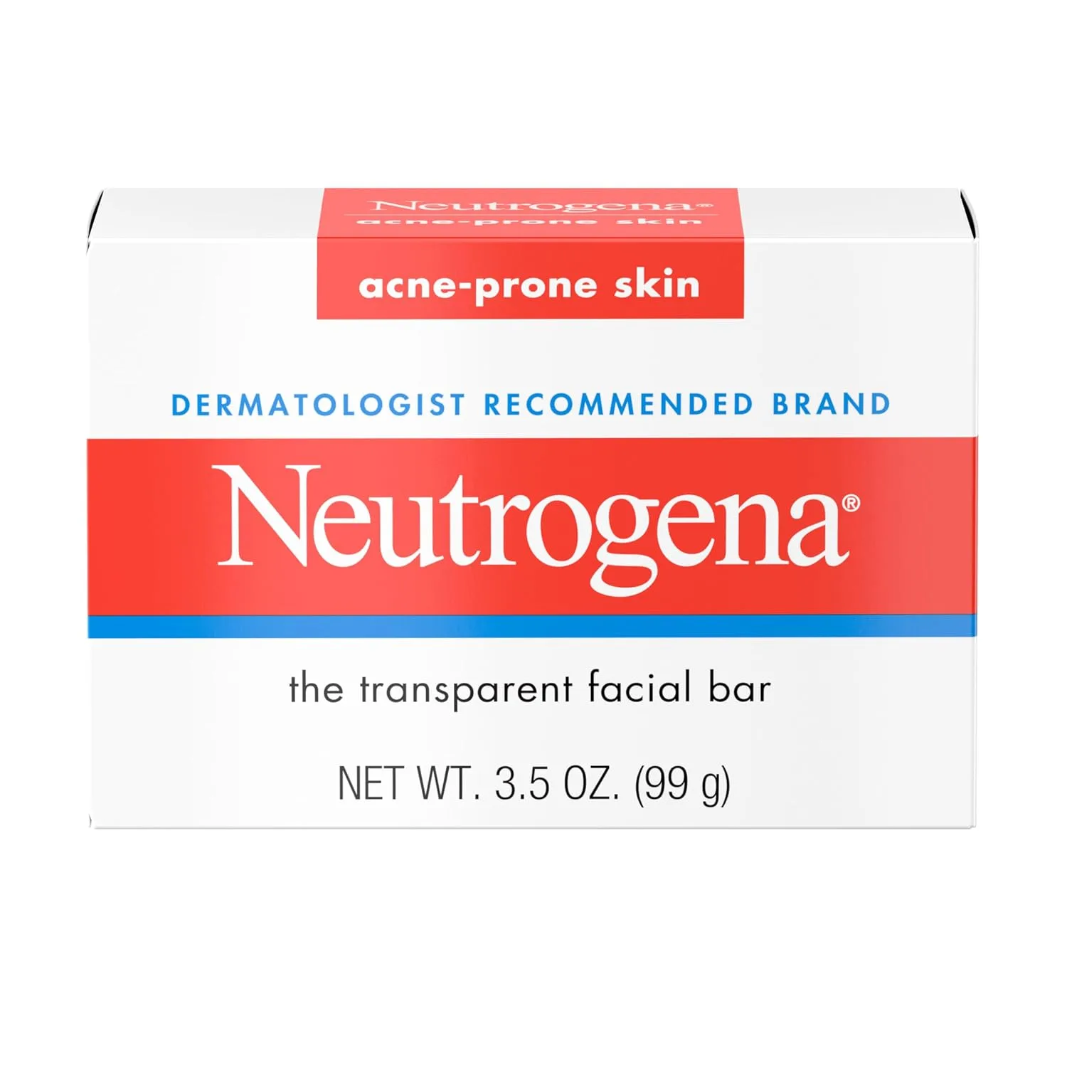Jabón facial Neutrogena para piel propensa al acné 100 g