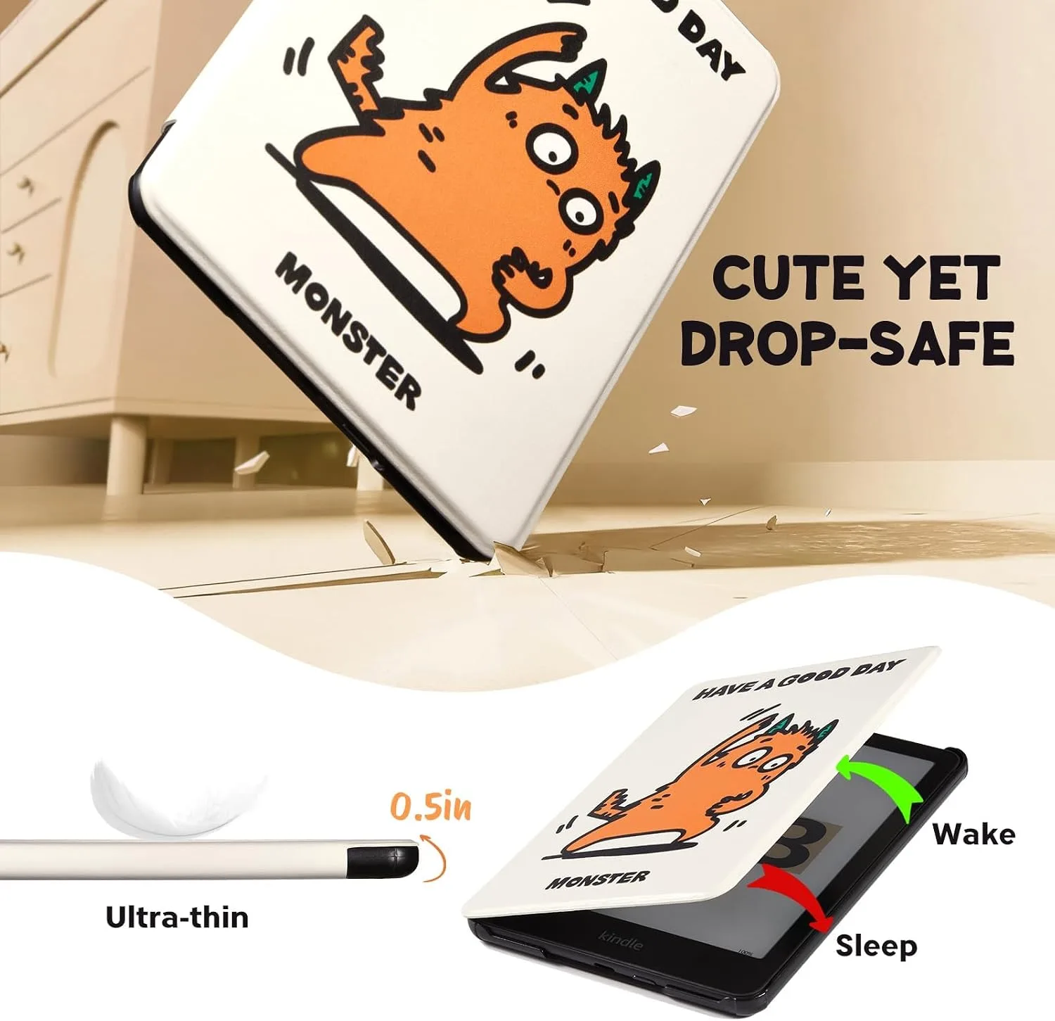CoBak Stand Case for 7" Kindle Paperwhite & Kindle Colorsoft 12th Gen 2024