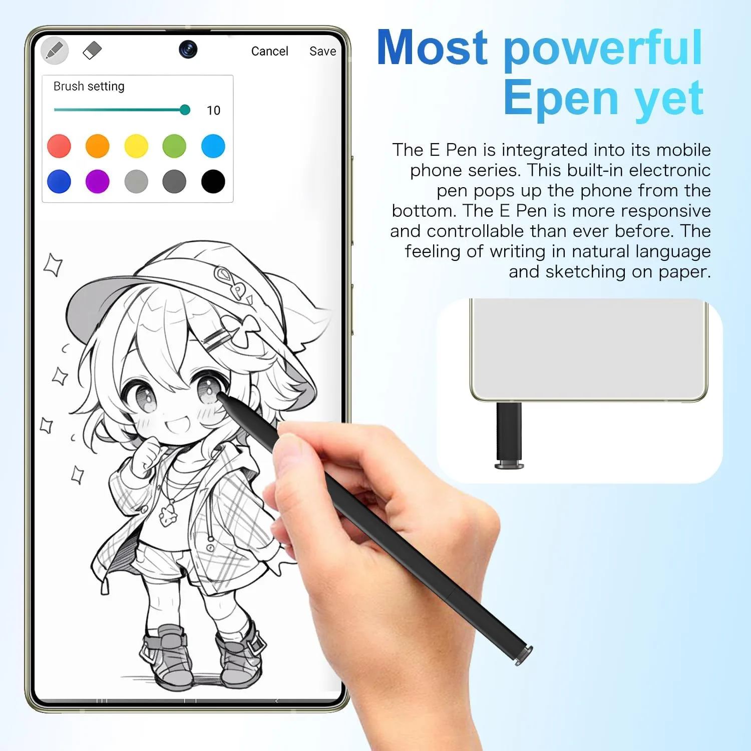Huness S25 Ultra Unlocked Phone,Built in Pen The Phone,Cell Phone Battery 7000mAh 6.99" HD Screen,Android 14 16+512GB Smartphone,Dual SIM/5G/Face ID/Fingerprint Lock/GPS (White, 16+512)