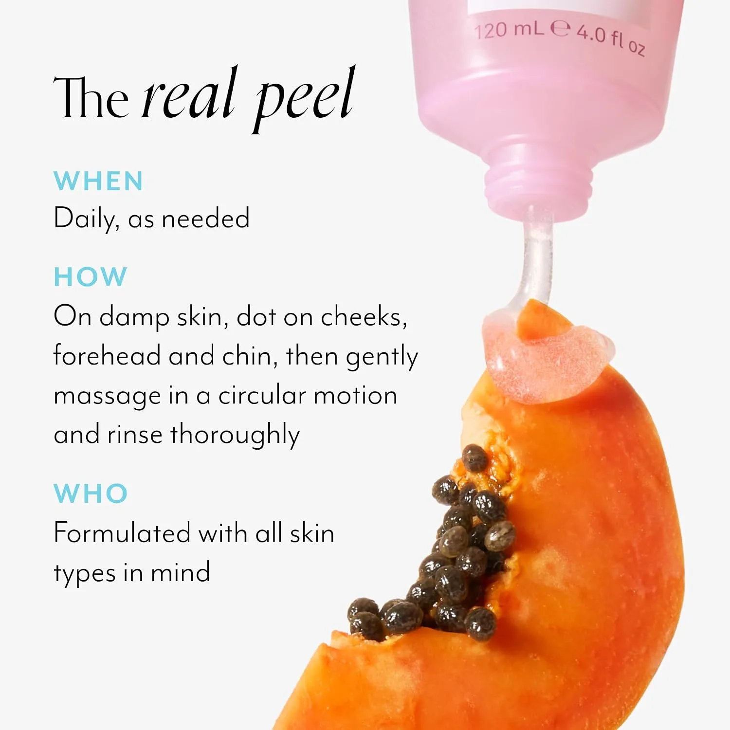 Bliss Jelly Glow Peel™ Gentle Non-Abrasive Cleanser and Exfoliator With Fruit Enzymes - 4 Oz - Nourishes and Hydrates Skin - Clean - Vegan & Cruelty Free (Pack of 2)