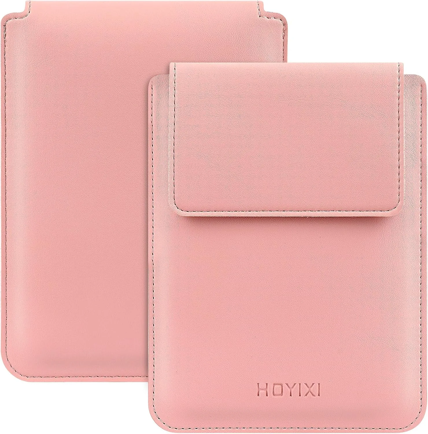 HoYiXi Universal Sleeve Case for 6.8",7" Paperwhite/Colorsoft/Signature Edition 2025 & 2021 Compatible 6.8" Kobo Clara HD/Pocketbook/Tolino Protective Case for 6.8'' 7'' ebook Reader, Pink