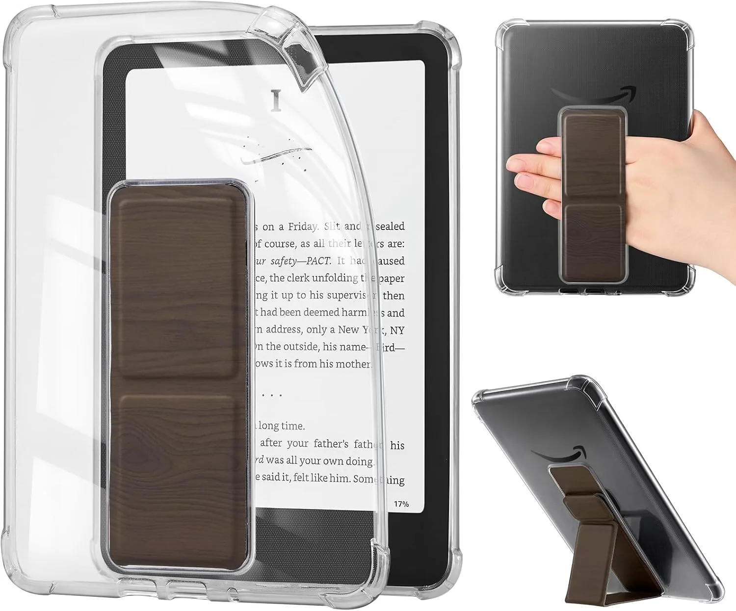 iDLEHANDS Clear Case for 7" Kindle Paperwhite 12th Gen & Kindle Colorsoft